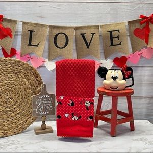 Valentine’s Day Handmade Kitchen Towel